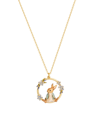 Fable England x Peter Rabbit Forget Me Not Necklace