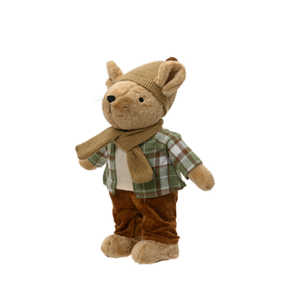 Mr Mouse in Checked Shirt Ornament
