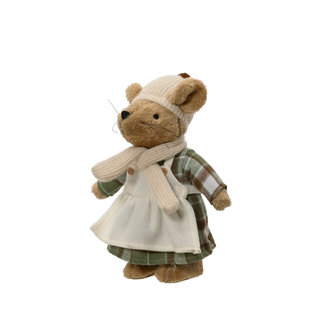 Mrs Mouse in Pinny Ornament