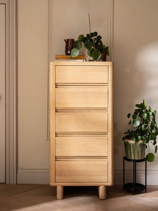 Flynn Bedroom 5 Drawer Tall Chest
