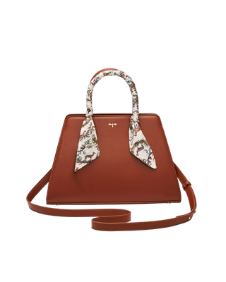 Grace Structured Tote in Tan