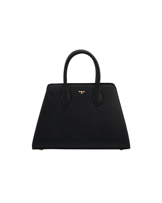 Grace Structured Tote in Black