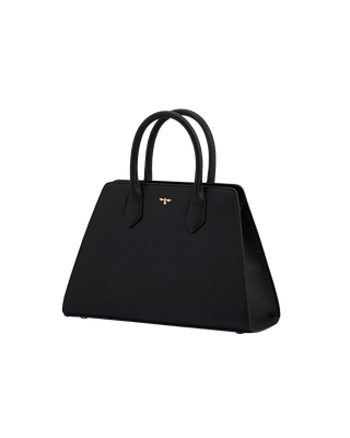 Grace Structured Tote in Black