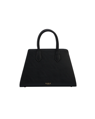 Grace Structured Tote in Black