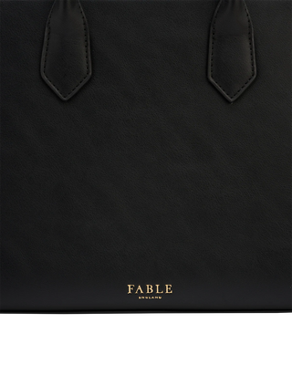 Grace Structured Tote in Black