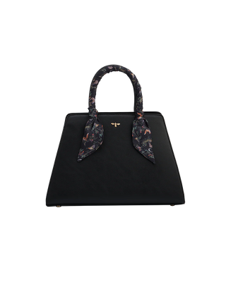 Grace Structured Tote in Black