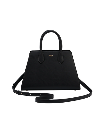 Grace Structured Tote in Black