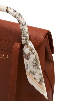 Laura Small Backpack in Tan