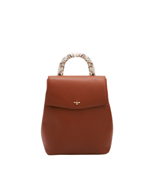 Laura Small Backpack in Tan