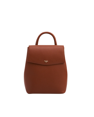 Laura Small Backpack in Tan