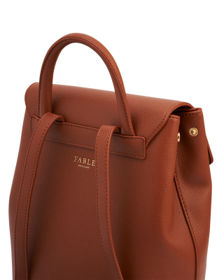 Laura Small Backpack in Tan