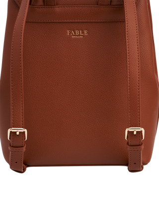 Laura Small Backpack in Tan