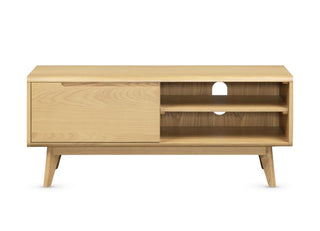 Carrington Double TV/DVD Unit - Oak