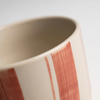 Cornflower Mug Brushed Berry Red Medium Set of 2