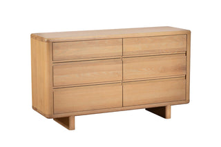 Flynn Bedroom 6 Drawer Wide Chest