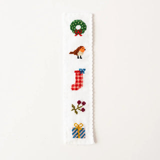 Christmas Counted Cross Stitch Bookmark Kit
