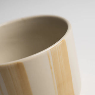 Cornflower Mug Brushed Mustard Yellow Medium Set of 2