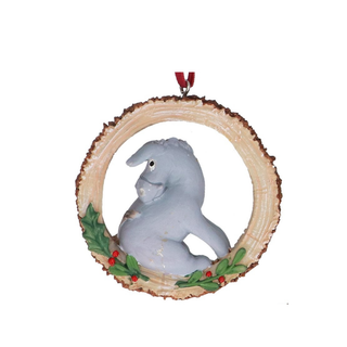 Eeyore In Tree Wreath Tree Decoration