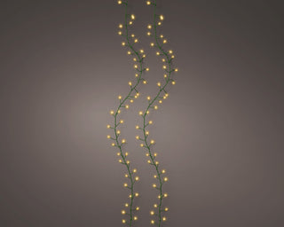 Micro LED Compant Twinkle Green Wire Warm White Lights 480LED