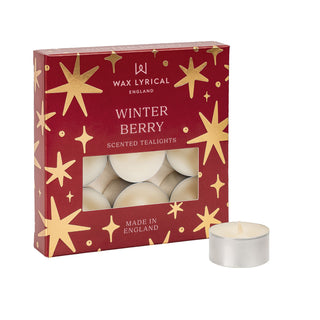 Winter Berry Tealights 9 Pack