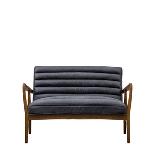 Datsun 2 Seater Sofa Antique Ebony