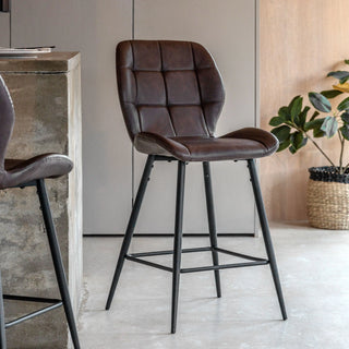 Manford Stool Brown