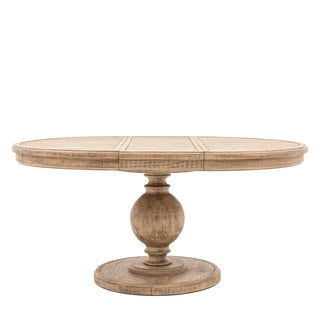 Vancouver 1.2-1.6m Round Extending Dining Table