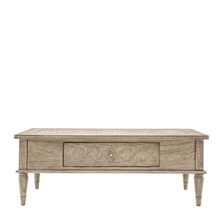 Mustique Push Drawer Coffee Table