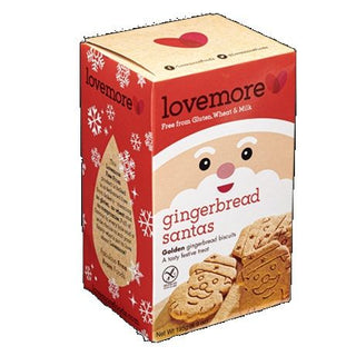 Gluten Free Gingerbread Santa Faces 195g