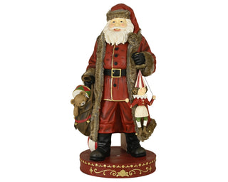 Traditional Santa with Holding Toys Ornament