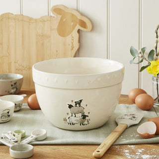 Highland Sheep Ceramic Mixing Bowl