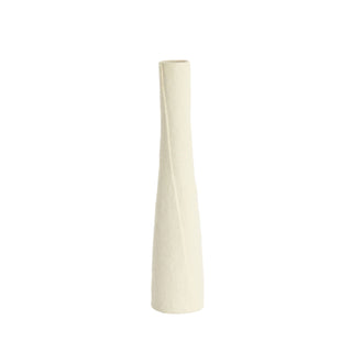Setimmo Matt Cream Ceramic Vase Lrg
