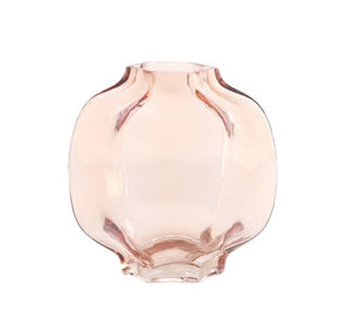 Falzes Clear Pink Vase 18cm