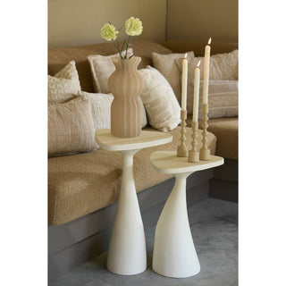 Terento Matt Sand Glass Vase 28cm