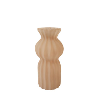 Terento Matt Sand Glass Vase 33.5cm