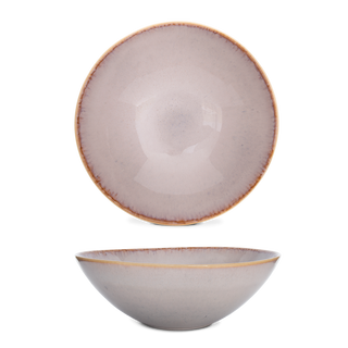Cream Amazonia Serving Bowl