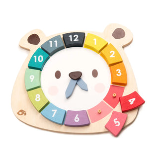 Bear Colours Clock