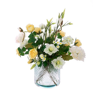 Rose & Poppy in Recycled Vase