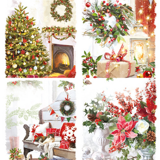 Cosy Christmas Cards, Box Of 24