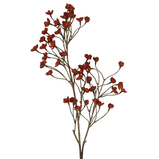 Antique Orange Plum Blossom Branch