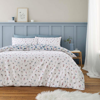 Brushed Ophelia Floral Super King Duvet Set