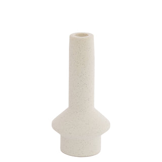 Burano Candle Stick Matt Cream 20.5cm