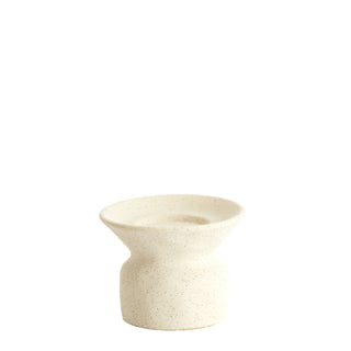 Atrani Candle Holder Matt Cream 9cm