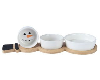 Snowman Tapas Set
