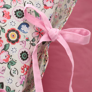 Pearly Queen Ditsy Pink Super King Duvet Cover Set