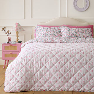 Pearly Queen Ditsy Bedspread