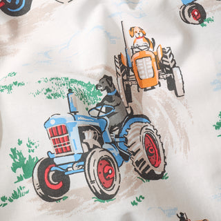 Vintage Tractors Double Duvet Set