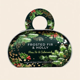 Frosted Fir & Holly Luxury Gift Soap