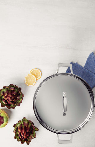 Grano 3-Ply Stainless Steel Shallow Dish 30cm (5.6l)