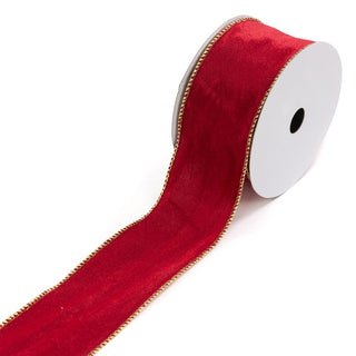 Burgandy Velvet Ribbon